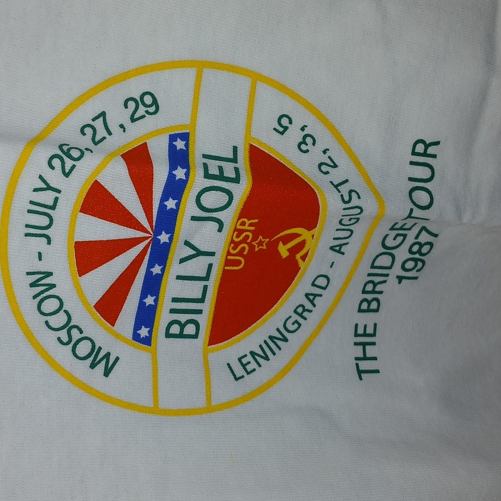 Billy Joel 1987 tour - Picture 2 of 11